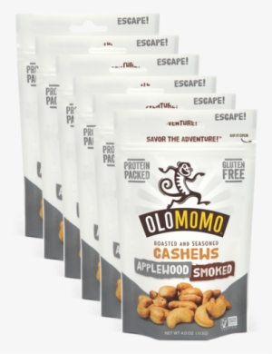 Applewood Smoked Cashews - Olomomo Nut 220115 1 25 Oz Applewood Smoke Cashews #2778069