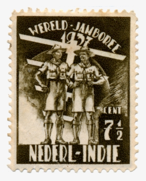5th World Scout Jamboree Netherlands East Indies Stamp - Wereld Jamboree 1937 Stamp #2778629