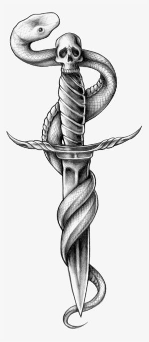 Snake Tattoo Png Photo - Snake Around Sword Tattoo #2778662