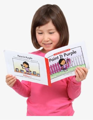 Raz Product Banner Girl - Asian Kids Reading Png #2779027