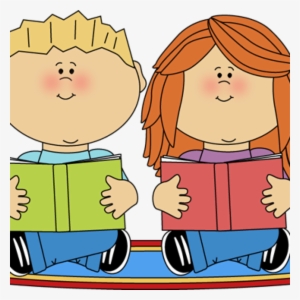 Download Audio Books Kids Clipart Book Reading Clip - Reading In Classroom Clipart #2779250