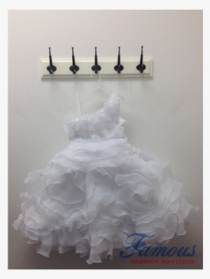 Fancy White Dress - Gown #2779373