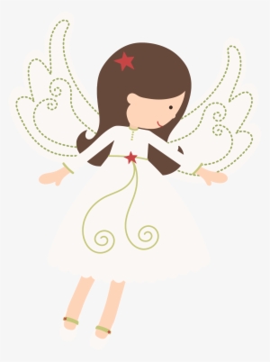 Clipart Angel Girl - Angeles De Primera Comunion Png #2779602