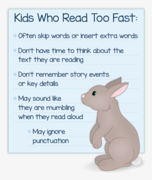 Kids Who Reads Too Fast A Few Problems They Face - Reading Text For Kids #2779624