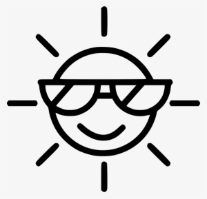 Summer Sun Sunglasses - Sun Pictogram #2779855