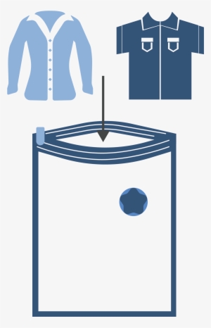 Place Folded Clothes Into The Bag #2780691