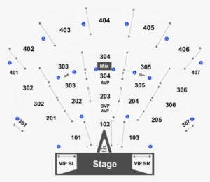 Park Theater At Mgm Seating Chart #2780728