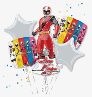 Power Rangers Bouquet - Power Rangers Supershape Foil Balloon #2781500