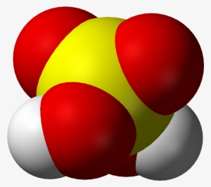 Sulphuric Acid Molecule Png #2781522