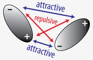 Schematic Of The Electrostatic Interaction Between - Electrostatic Interaction #2781767