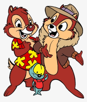 Chips Clipart Disney Character - Chip N Dale Rescue Rangers Png #2781928