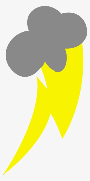 Lightningdashcutiemark - Mlp Lightning Bolt Cutie Mark #2782194