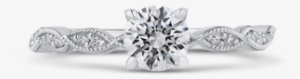 Promezza Engagement Ring - Expressions 14k White Gold Diamond Engagement Ring #2782631