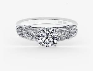 Kirk Kara - Kirk Kara Angelique White Gold Diamond Scrollwork Engagement #2782661 Kirk Kara - Kirk Kara Angelique White Gold Diamond Scrollwork Engagement #2782661