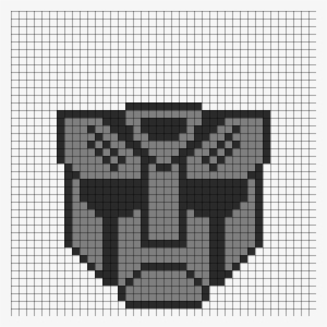 Autobot Transformers Perler Bead Pattern / Bead Sprite - Perler Beads Transformers Pattern #2783377