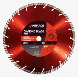 General Construction Materials Pro - Abracs 350mm Turbo Diamond Blade General Purpose #2783821