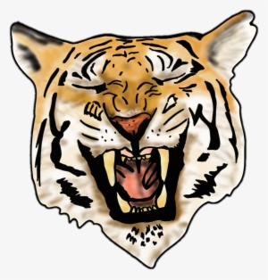 Airbrush Tiger Image - Tigre Png Transparente Desenho #2784330