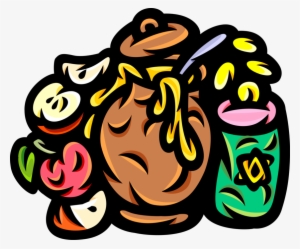 Vector Illustration Of Hebrew Jewish Rosh Hashanah #2784361