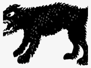 Bark Clipart Angry Dog - Angry Dog Shower Curtain #2785279