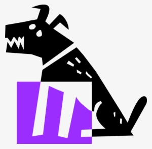 Vector Illustration Of Angry Growling Snarling Dog - Scale Drawings Worksheet #2785435