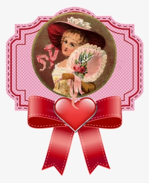 Woman, Label, Rosa, Vintage, 1920, Lady, Old, Girl - Illustration #2785492