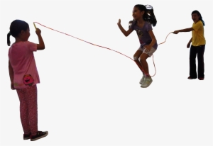 Long Rope Game - Kids Jumping Rope Png #2785735
