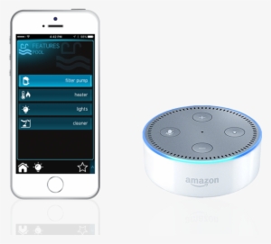 Phone Echo Dot W Shadow - Amazon Echo Dot Wi-fi Connected Speaker White #2786284