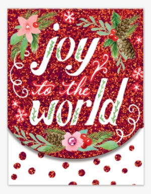 Joy To The World Pocket Note Pad - Molly & Rex Note Holiday Pocket Pad Joy To The #2787025