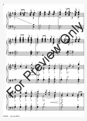 Joy To The World Thumbnail - Sheet Music #2787215