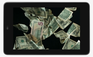 Falling Money Live Wallpaper - 5 Dollar Bill #2787239 Falling Money Live Wallpaper - 5 Dollar Bill #2787239