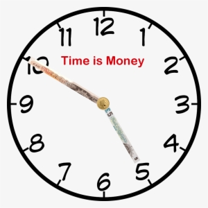 Time Is Money Transparent Background - Clock At 12 O Clock #2787508