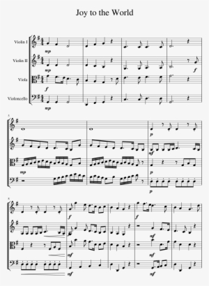 Joy To The World - Master Of Tides Partitura Violin #2787605