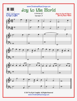 Free Printable Pdfs Of Three Different Arrangements - Sheet Music #2787647