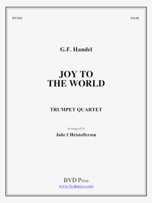 Bvd082-e 0 - Joy To The World By George Frideric Handel - B-flat #2787672
