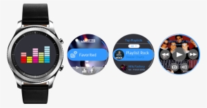 Deezer App Concept For Samsung Gear S3 - Samsung Gear S3 Classic Smartwatch #2788048