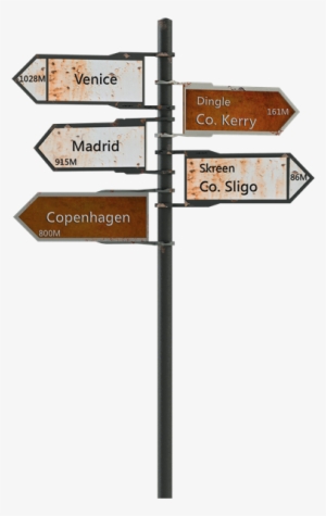 Irish Signpost - Portable Network Graphics #2788767