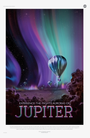 Experience The Mighty Auroras Of Jupiter - Visions Of The Future Nasa #2788794