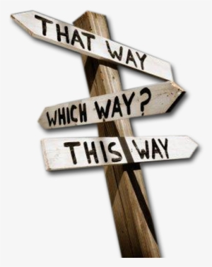 Some - Direction Sign Post Png #2788868