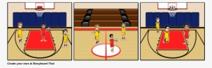 Basketball Players - Cartoon #2788950