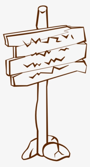 How To Set Use Sign Post Clipart - Wooden Sign Clip Art #2788973
