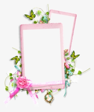 Pink Flowers Leaves Border Png - 2014 #2789443 Pink Flowers Leaves Border Png - 2014 #2789443