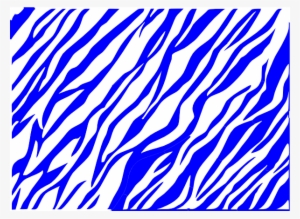 Blue And White Zebra Print Background Clip Art #2789476