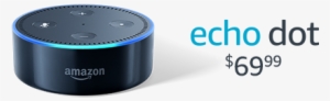 Echo & Alexa - Amazon Echo Dot Smart Speaker - Wireless - Black #2789898
