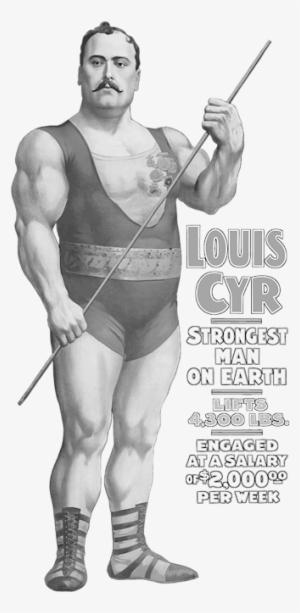 Bleed Area May Not Be Visible - Strongest Man On Earth - Vintage Strongman #2789926