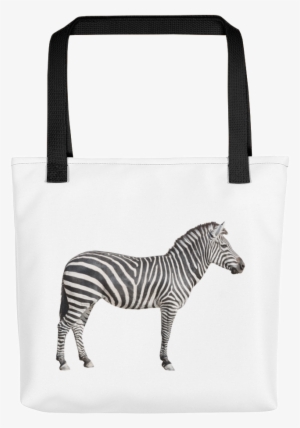 Zebra Print Tote Bag - Travel Quote Bag #2789973