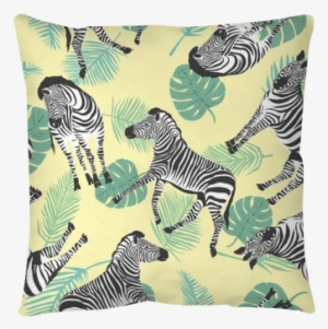 Sketch Seamless Pattern With Wild Animal Zebra Print, - Illustration #2790030