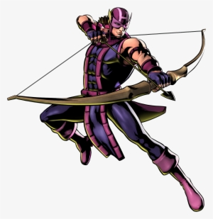 Hawkeye Png Pic - Ultimate Marvel Vs Capcom 3 #2790194