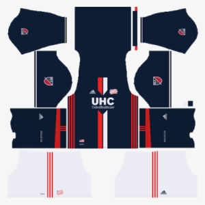 New England Revolution - Belgium Kit Dream League Soccer 2018 #2790877