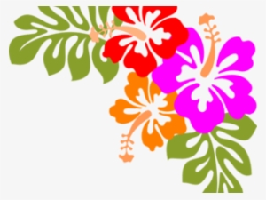 Polynesia Clipart Hawaii Flower - Hibiscus Clip Art #2791499