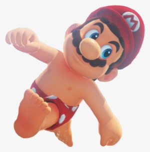 Here's Mario In A Sombrero And Mario In Only Shorts - Super Mario Odyssey (nintendo Switch) #2791924